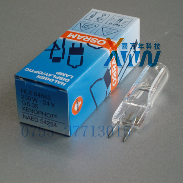 ŷ˾OSRAM 64655 HLX24V250W G6.3ѧ