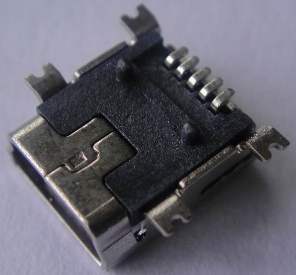 Mini USB 5P Aĸ SMTƬʽ