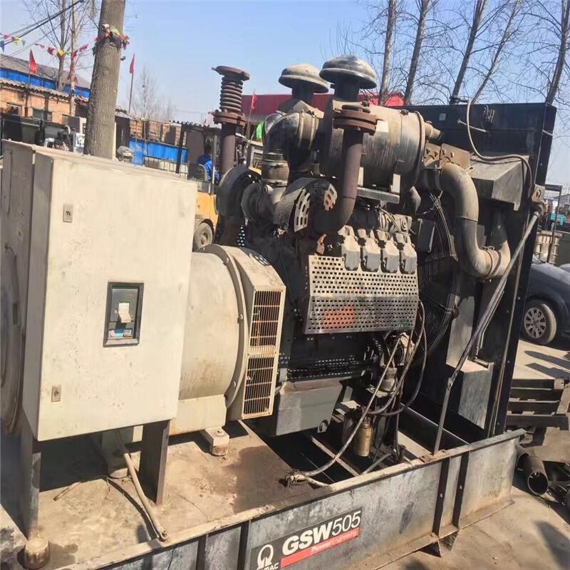 1500KW租赁大型发电机新机组助力项目顺利推进