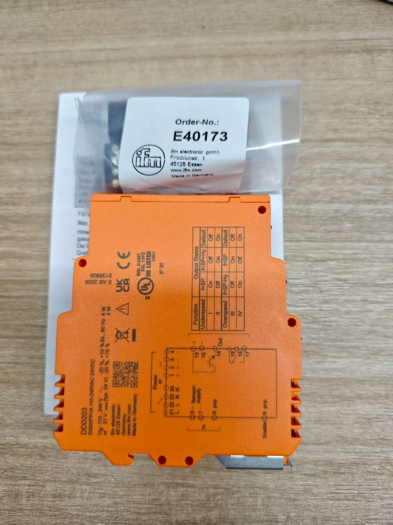IFM׸ٶȼģDD2503ţ DD2503