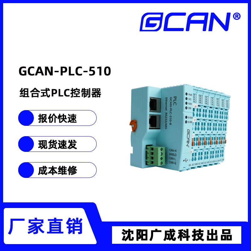 ֧CANopenͨѶplcGCAN-PLC-510չģIO